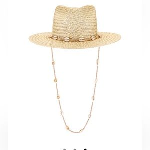 Lack of Color Seashells Fedora size M
